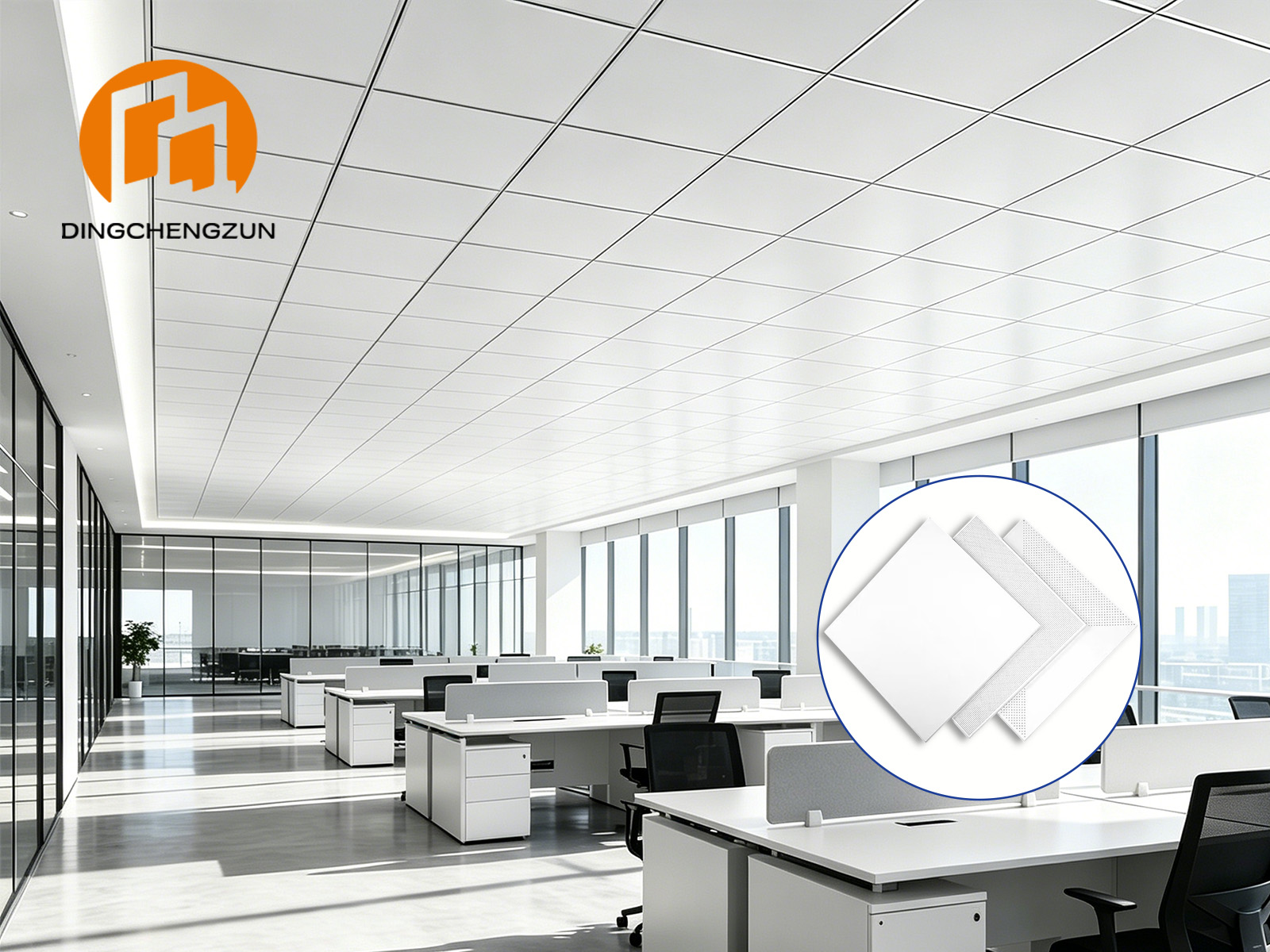600×600 Metal Ceiling for Office Building