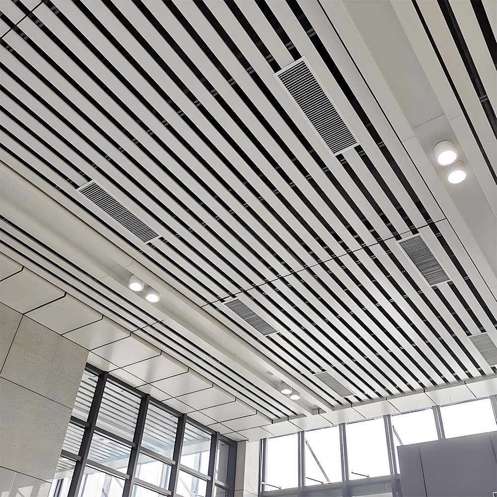 Linear Aluminum Ceilings – Custom Designs for Every Project